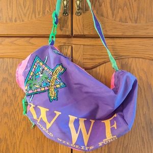 Vintage WWF duffel bag